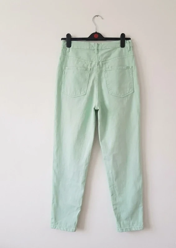 Pantalones Verde Menta Pastel – Estilo Vintage/Casual 🌿40 – photo 3